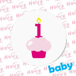Baby One Month Birthday Cakes