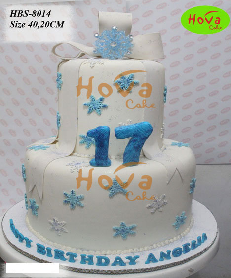 Happy Sweet 17th untuk Sweet 17th Birthday Cake