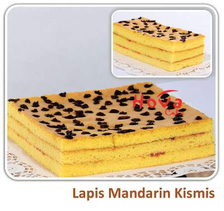 Lapis Mandarin Kismis untuk Cake Station