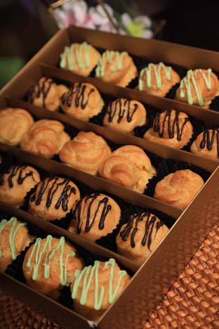 Mini Choux  untuk Cake Station