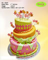 Koleksi kue : Soft Elegant Starful 17th Cake