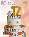 Koleksi kue : Soccer Sweet 17th Cake