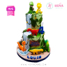 Koleksi kue : Birthday Cake Dinosaurs