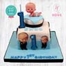 Koleksi kue : Birthday Cake Baby Boss