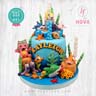 Koleksi kue : Birthday Cake Baby Shark