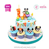 Koleksi kue : Birthday Cake Mini Mickey
