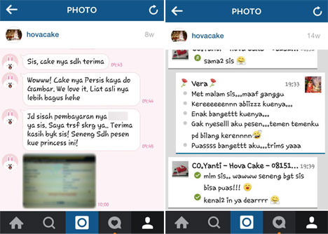 Review dan Testimonial Kue Hova Cake