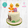 Koleksi kue : Birthday Cake Little Chicken