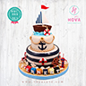 Koleksi kue : Birthday Cake Sailor Boat