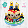 Koleksi kue : Birthday Cake Minion