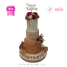 Koleksi kue : Birthday Cake Luxury 3 Tier
