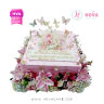 Koleksi kue : Birthday Cake Elegant Pink