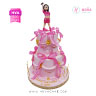 Koleksi kue : Birthday Cake Elegant with Ribbon