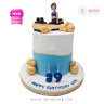 Koleksi kue : Birthday Cake Pilates 2