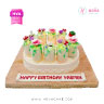 Koleksi kue : Birthday Cake Plant Theme