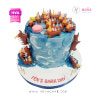 Koleksi kue : Birthday Cake Dog theme
