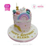 Koleksi kue : Birthday Cake Unicorn Pink