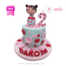Koleksi kue : Birthday Cake Kokeshi Doll