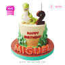 Koleksi kue : Birthday Cake Mini Dino