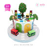 Koleksi kue : Birthday Cake Bus